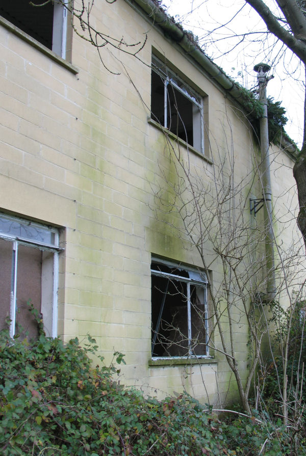 unsecure window Freshford Mill (formerly Peradins factory) this building adjoins the field that has public access