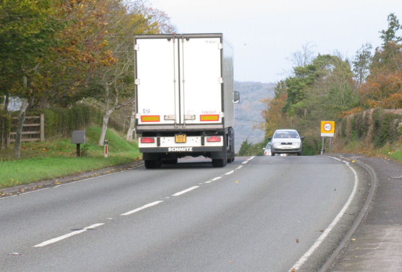 Junction of the A36 with Church Lane an Access Road to Freshford