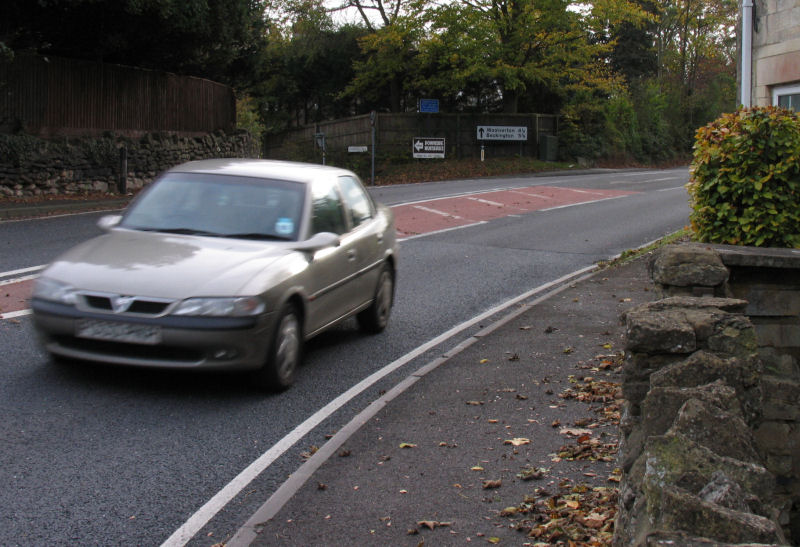 Junction of the A36 with Church Lane an Access Road to Freshford