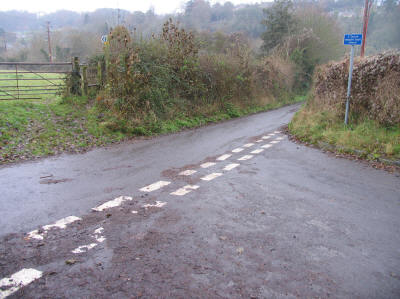 Junction of Crabtree and Rosemary Lanes Somerset