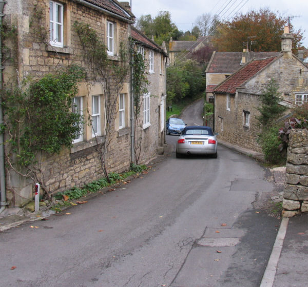 Looking into Park Corner from Abbey Lane