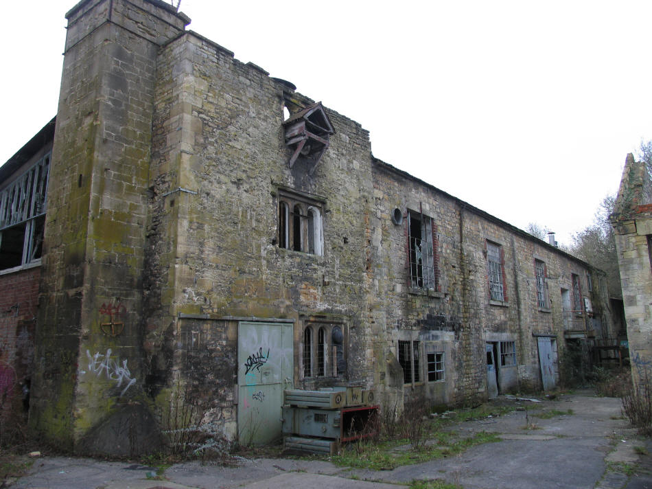 Old building Freshford Mill with nice windows